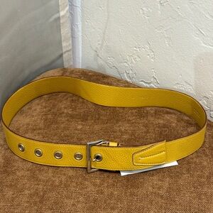 Prada mens leather belt